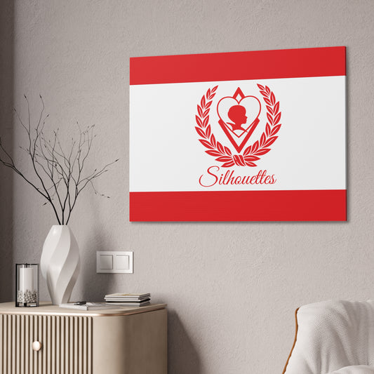 Silhouettes Horizontal Wall Art Canvas