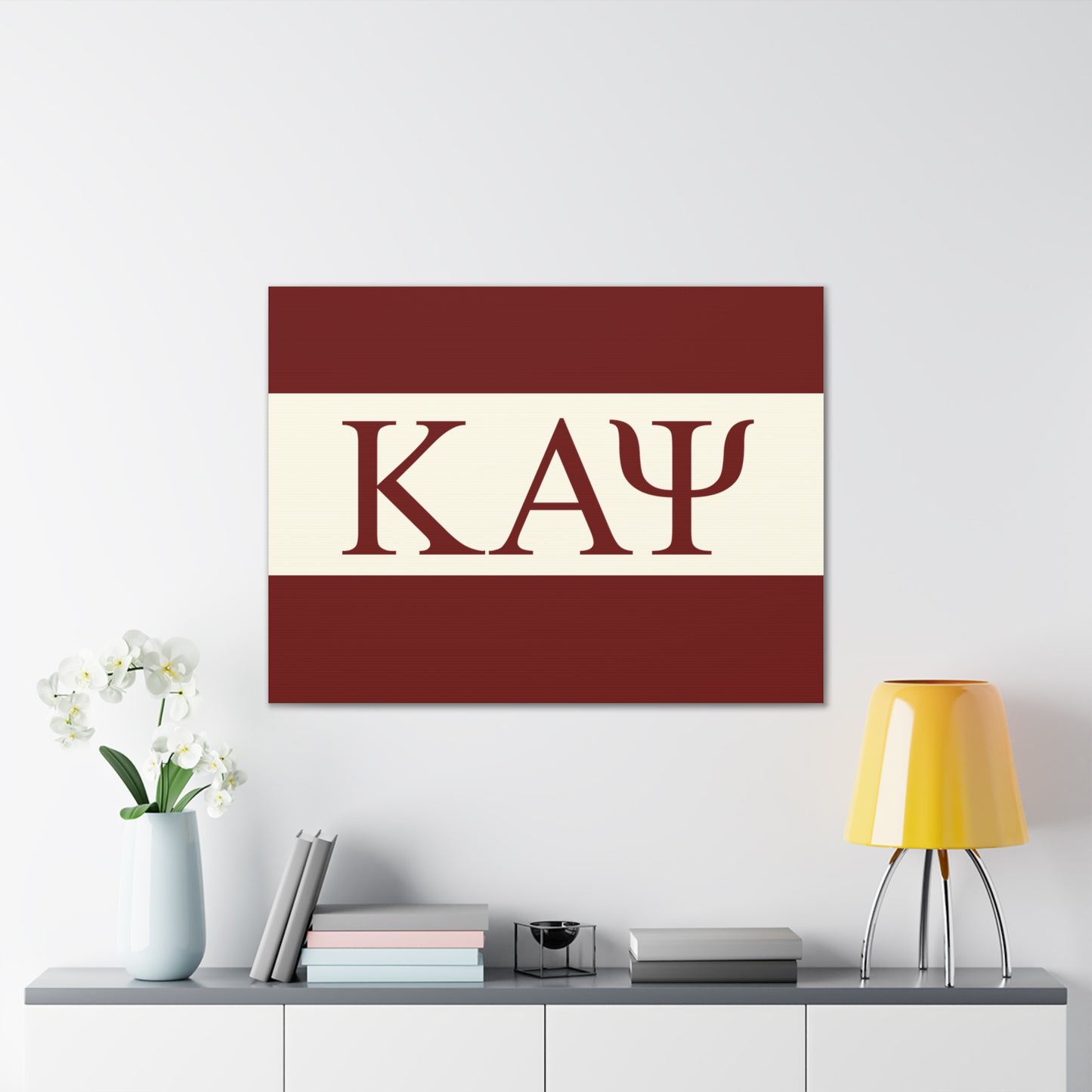Kappa Alpha Psi Horizontal Wall Canvas