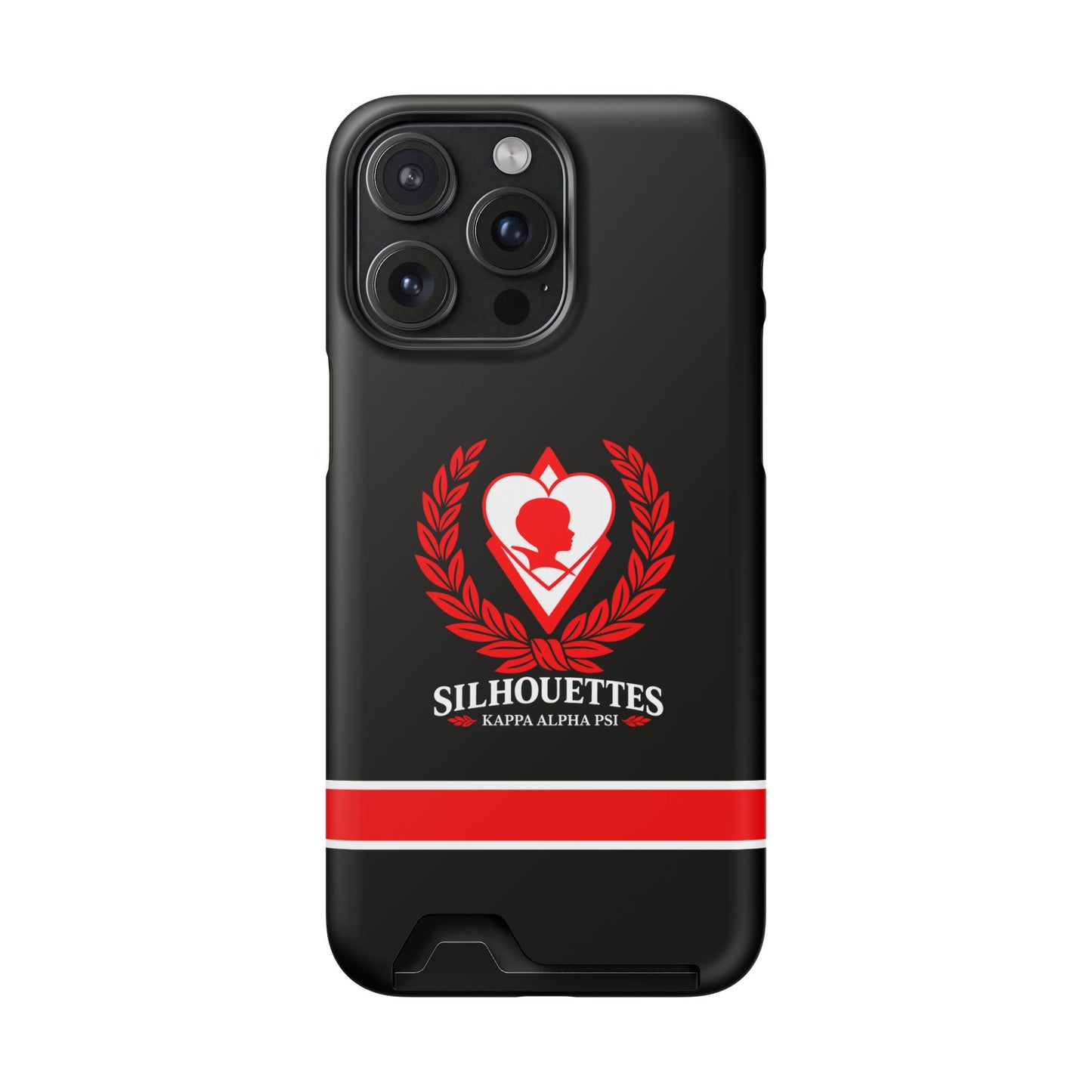 Silhouettes Slim Wallet Phone Card Case
