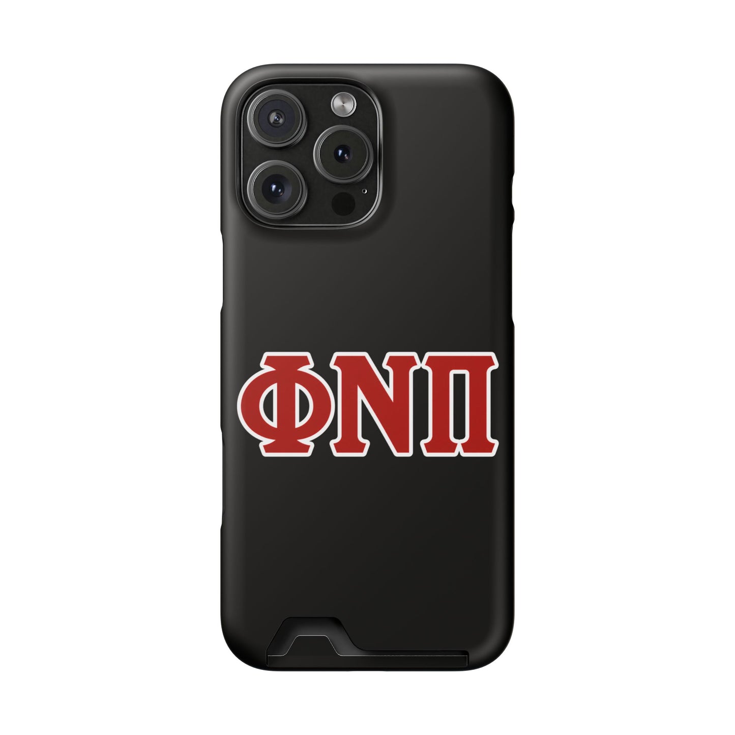 Phi Nu Pi Slim Wallet Phone Card Case