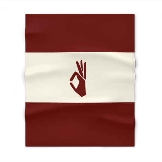 Yo Sign Throw Blanket