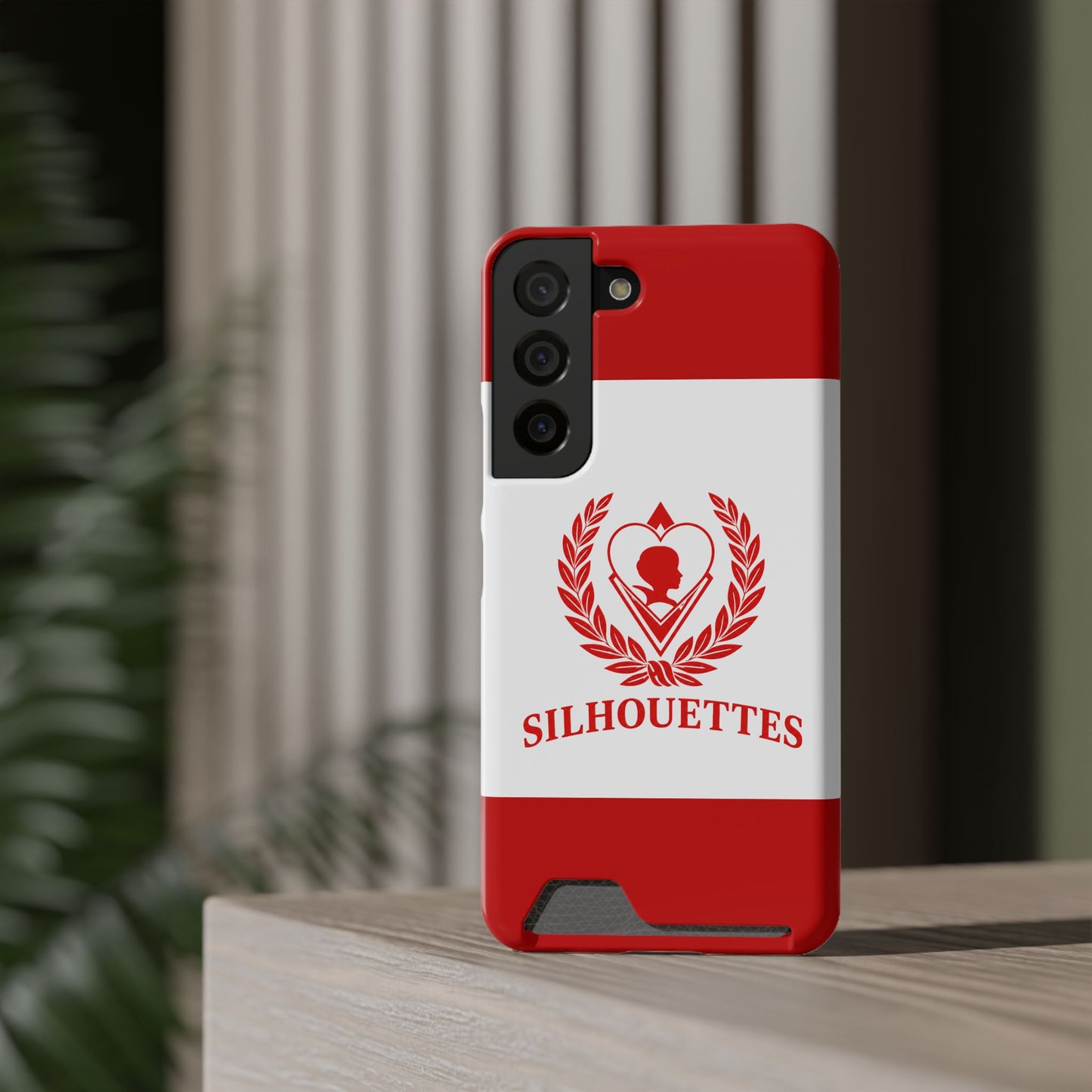 Silhouettes Slim Wallet Phone Card Case