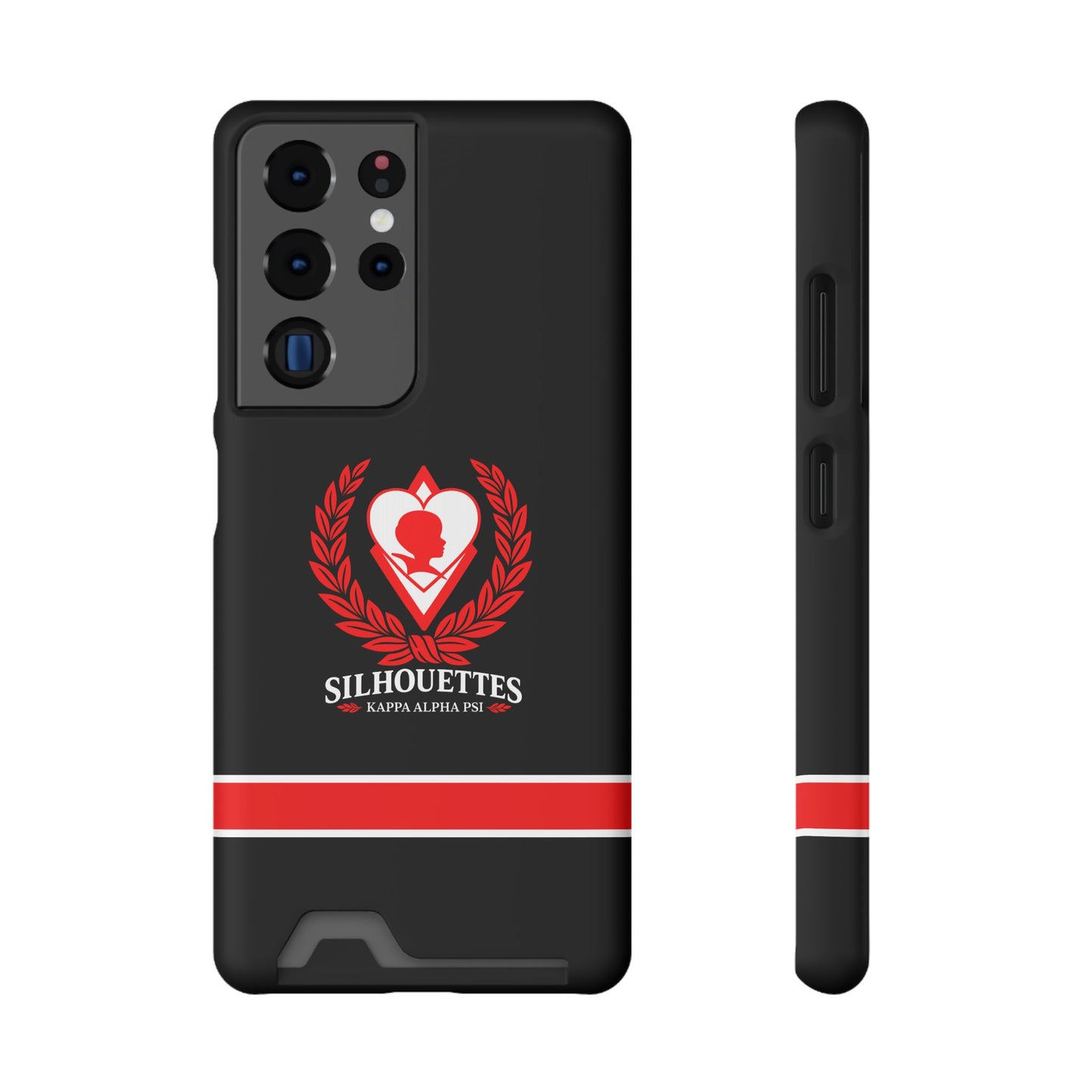 Silhouettes Slim Wallet Phone Card Case