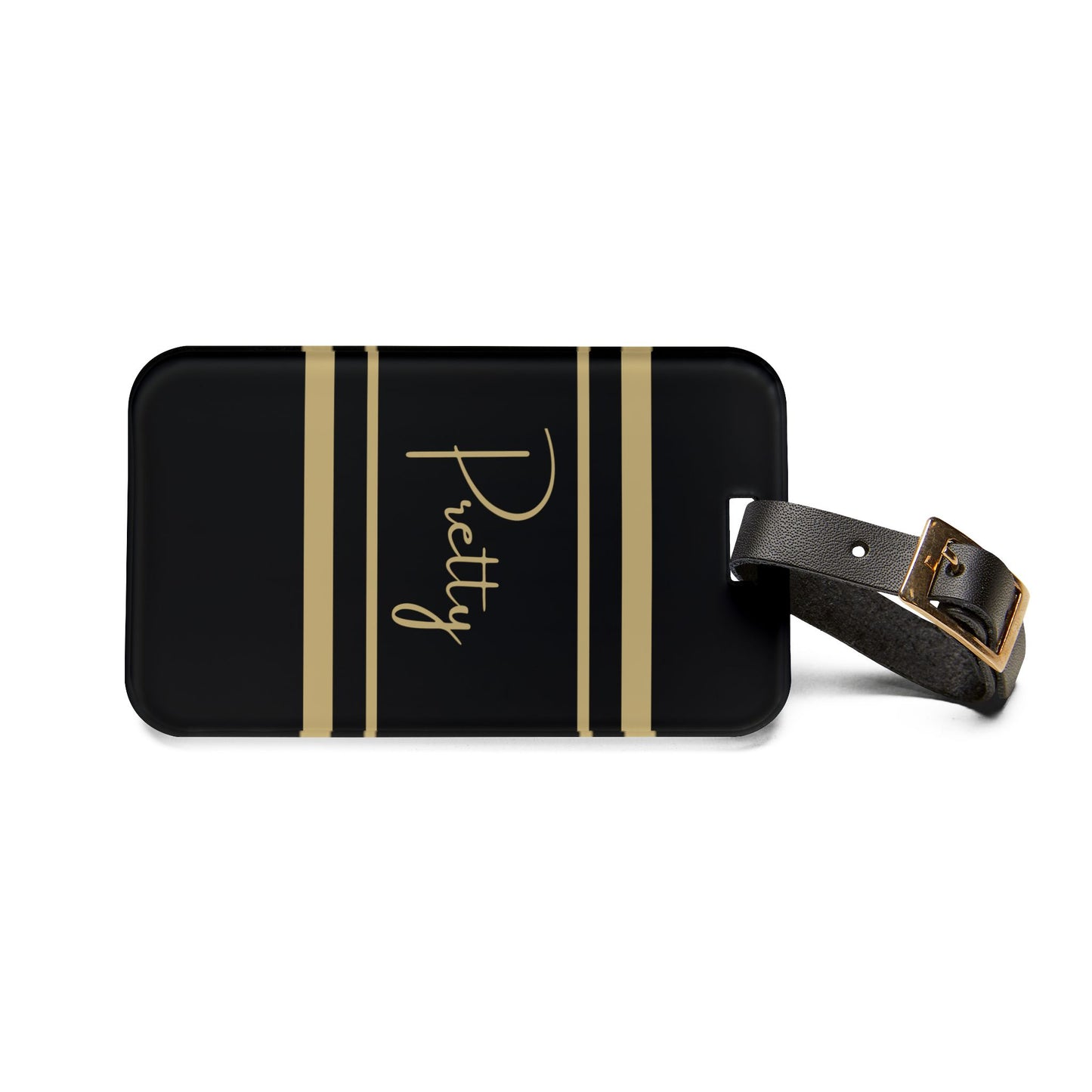 Pretty Charbonnet Luggage Tag