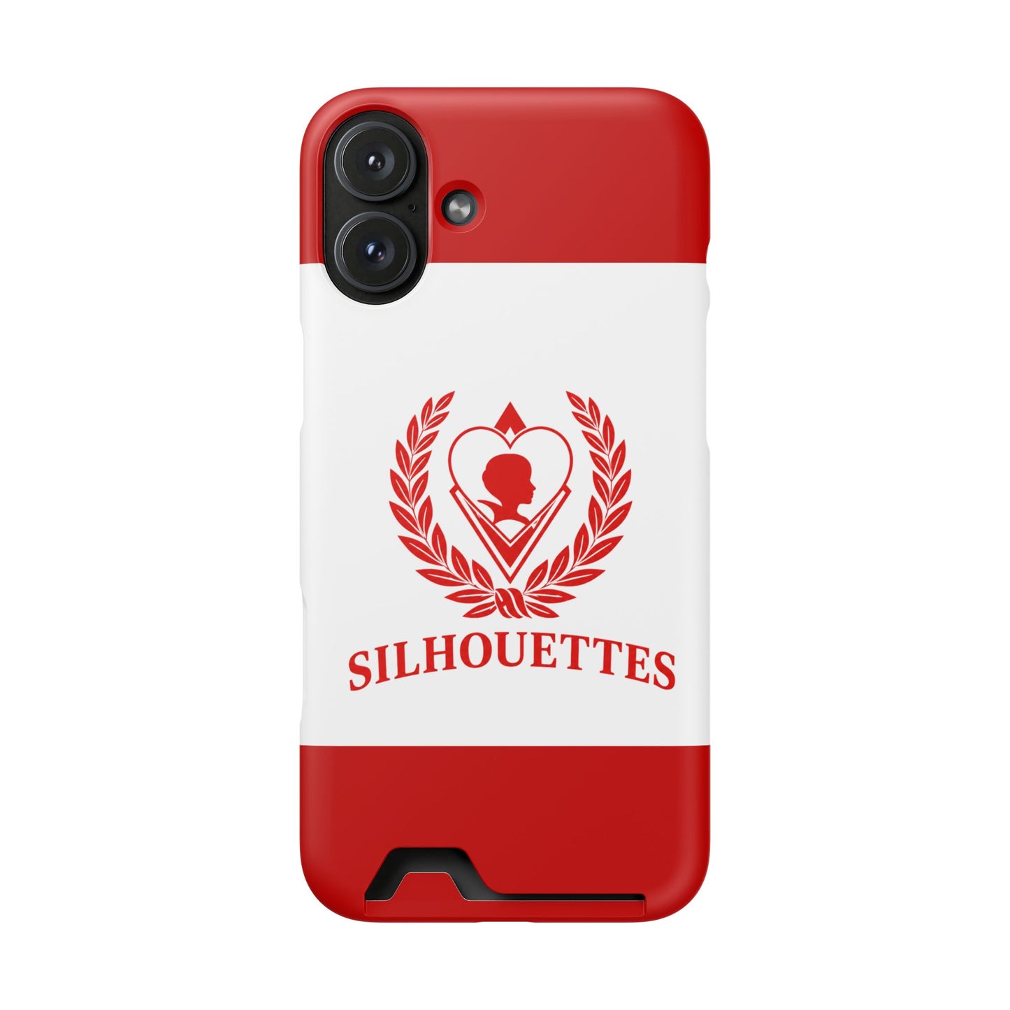 Silhouettes Slim Wallet Phone Card Case