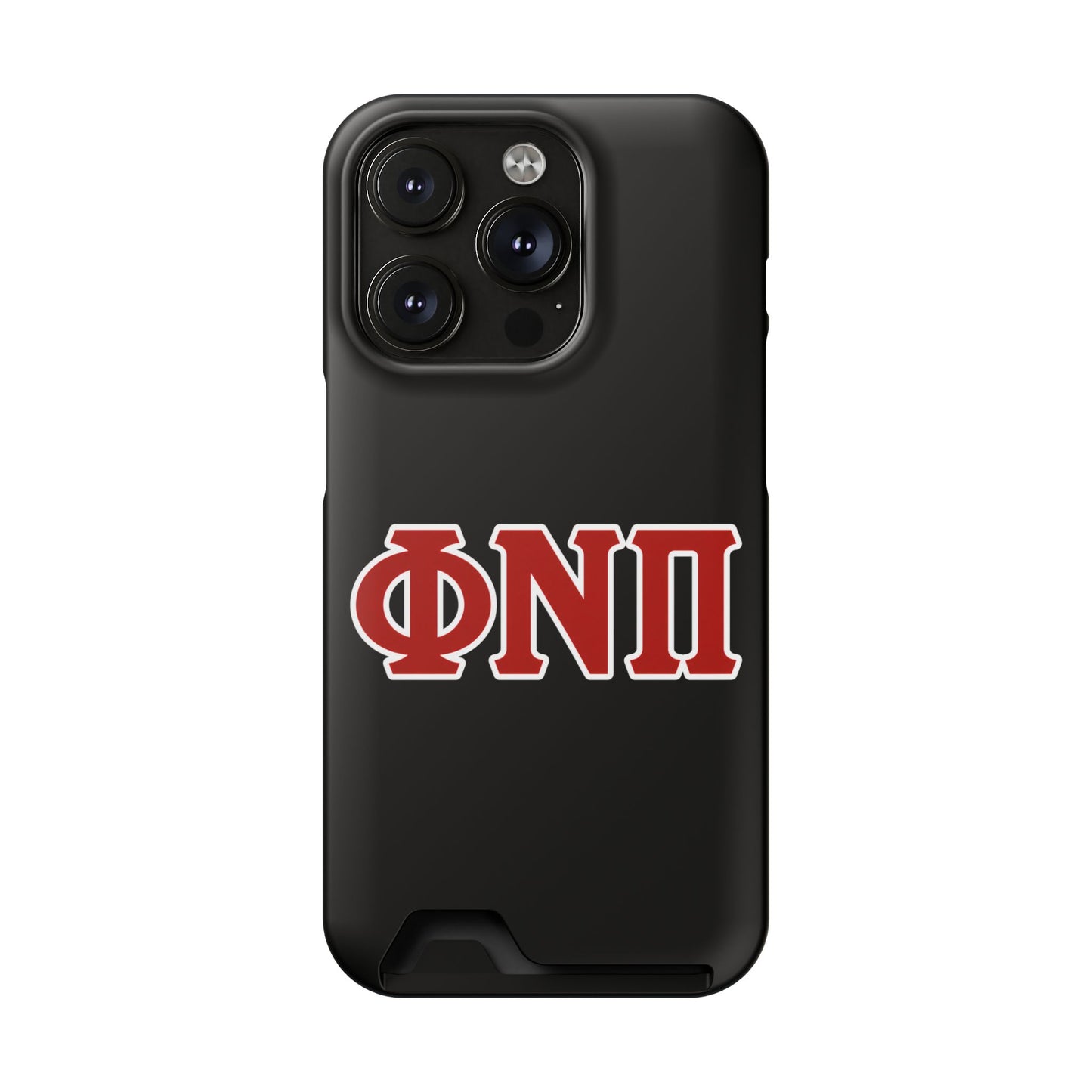 Phi Nu Pi Slim Wallet Phone Card Case