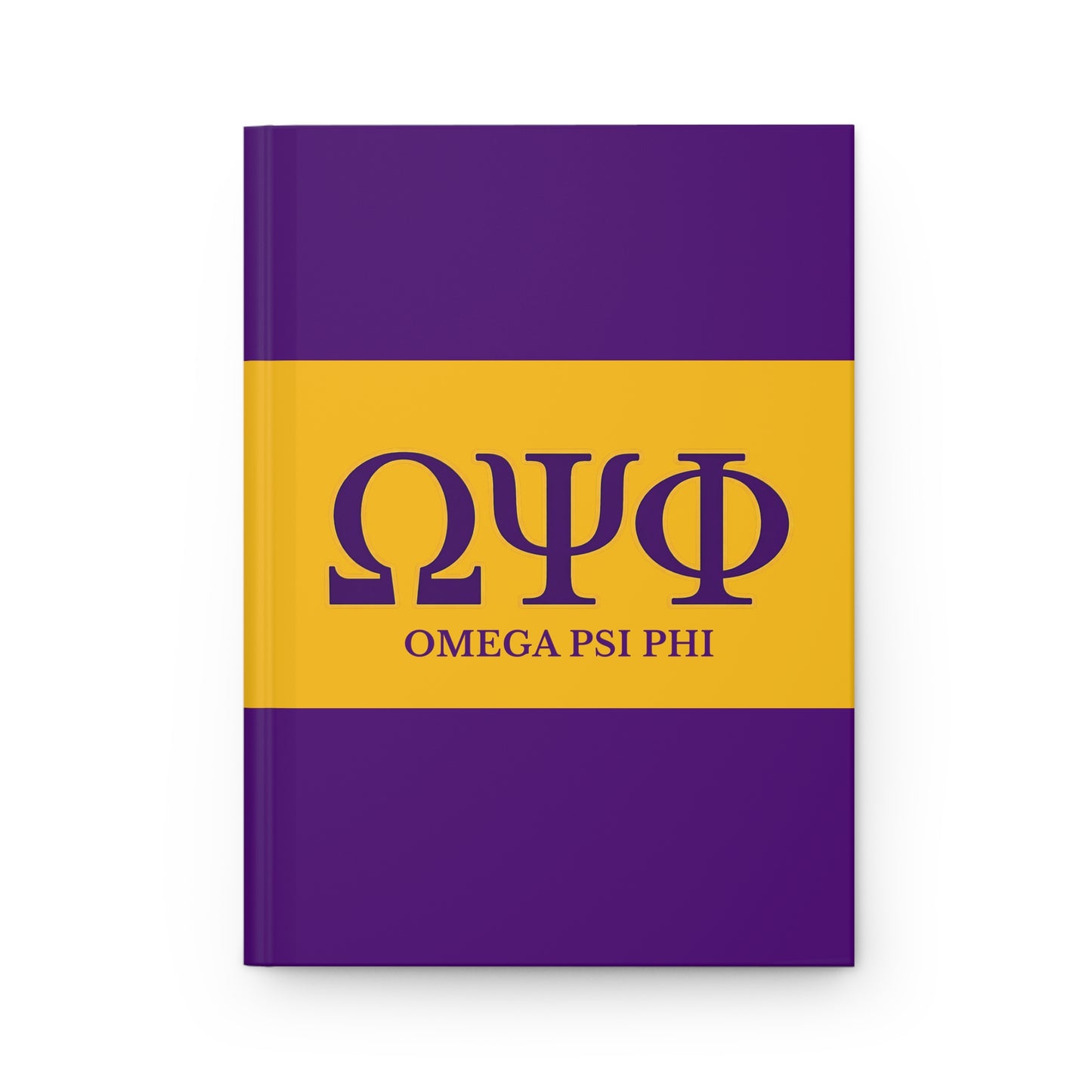 Omega Psi Phi Hardcover Journal