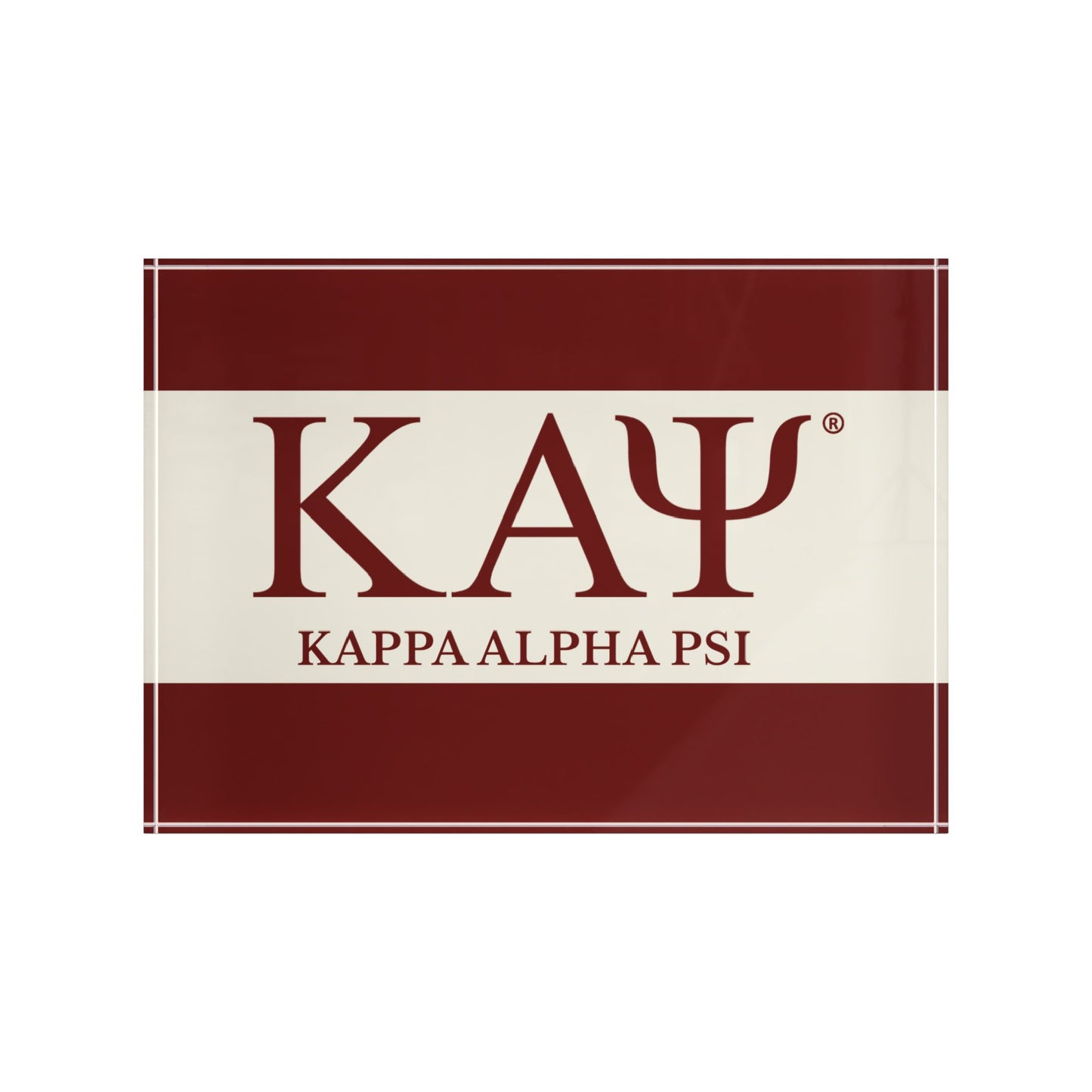 Kappa Alpha Psi Acrylic Block 3.0