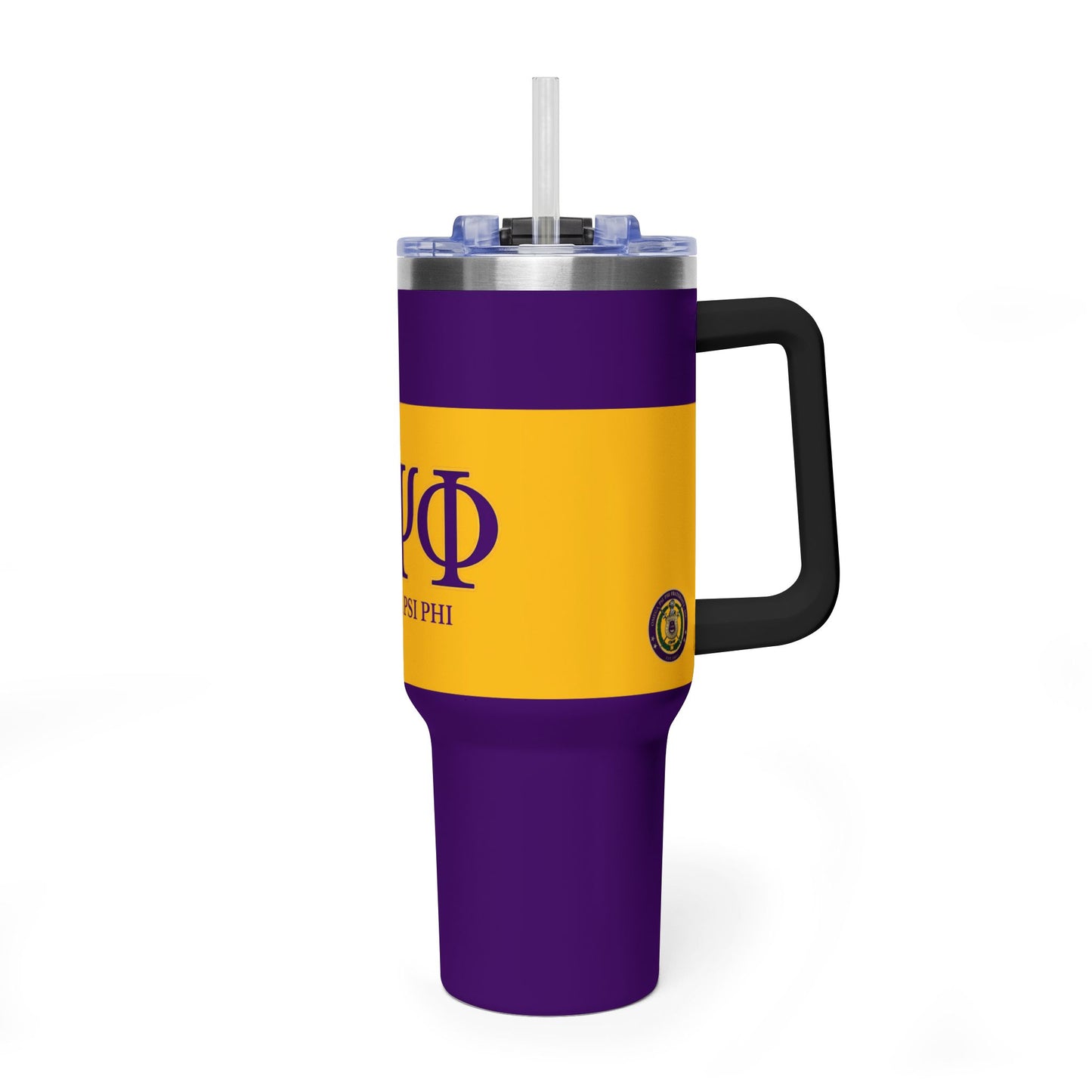 Omega Psi Phi Insulated Vacuum Tumbler 2.0