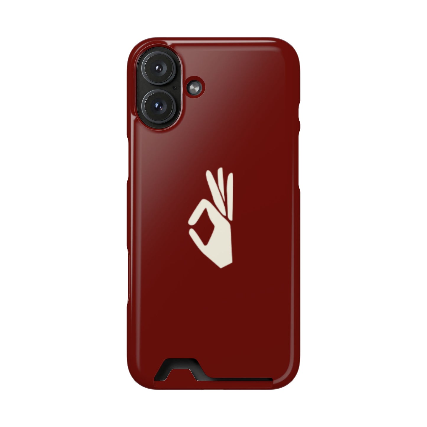 Yo NUPE Phone Case - Crimson & Cream