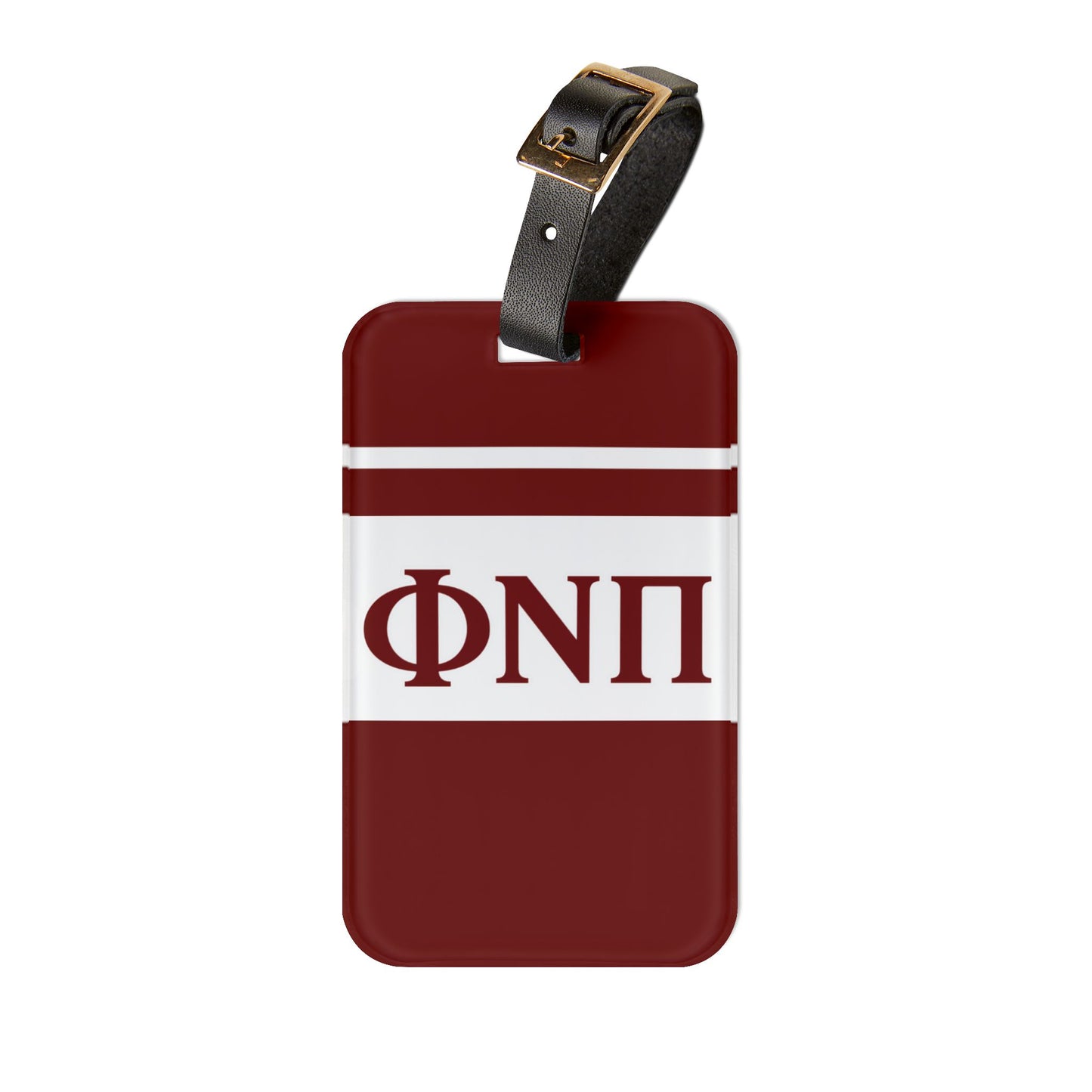 Phi Nu Pi Luggage Tag 2.0