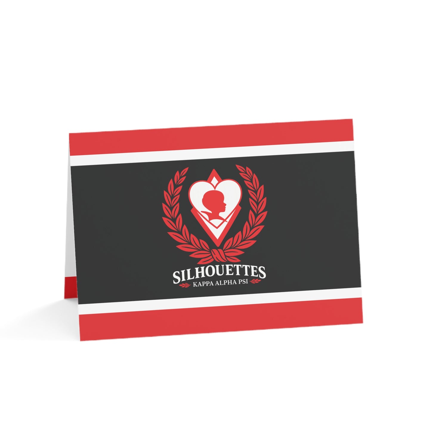 Kappa Silhouettes Greeting Cards