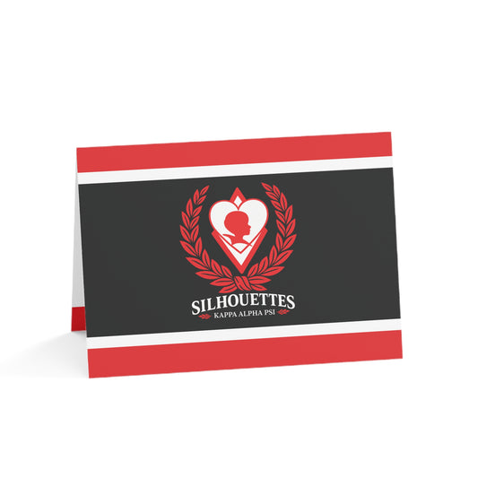 Kappa Silhouettes Greeting Cards