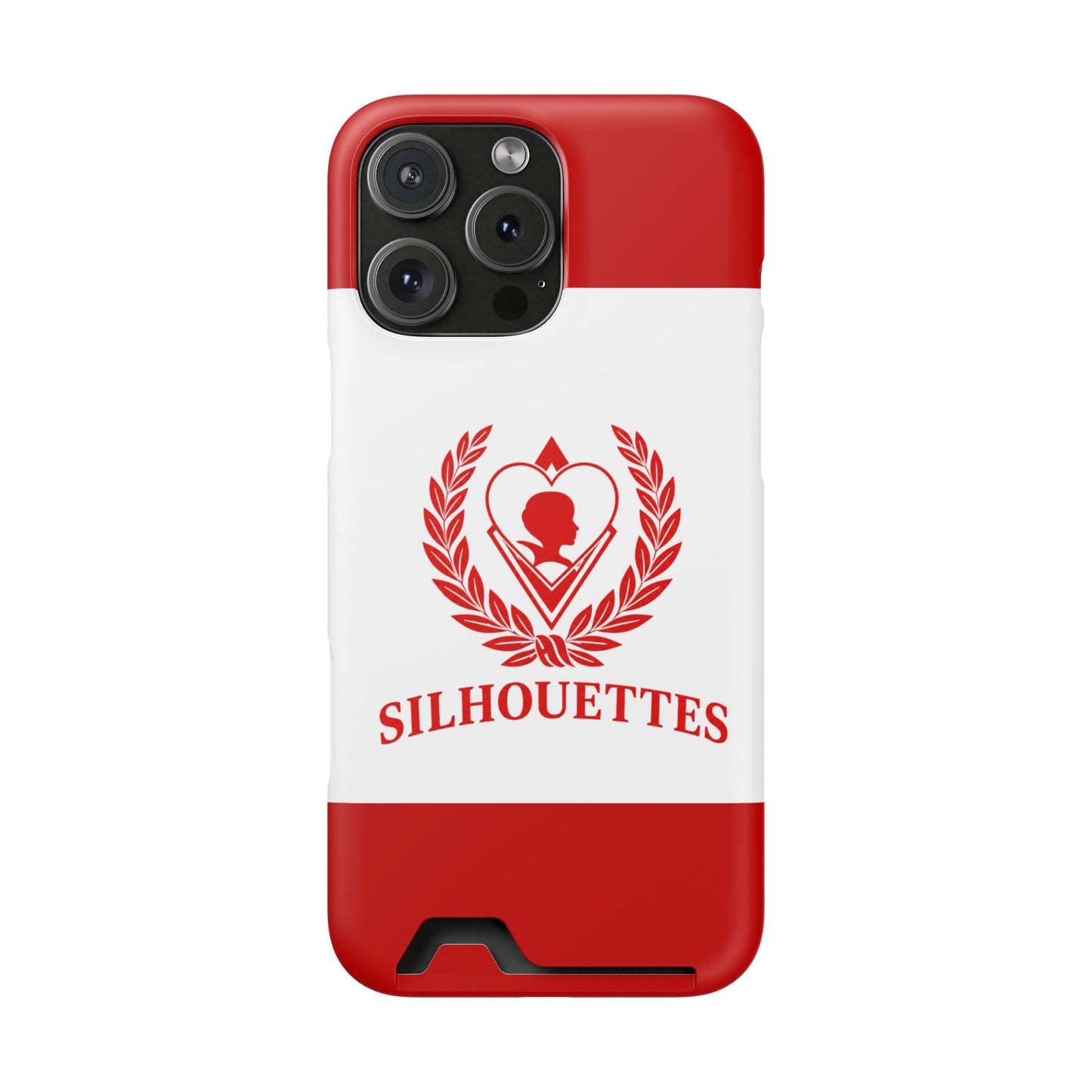Silhouettes Slim Wallet Phone Card Case