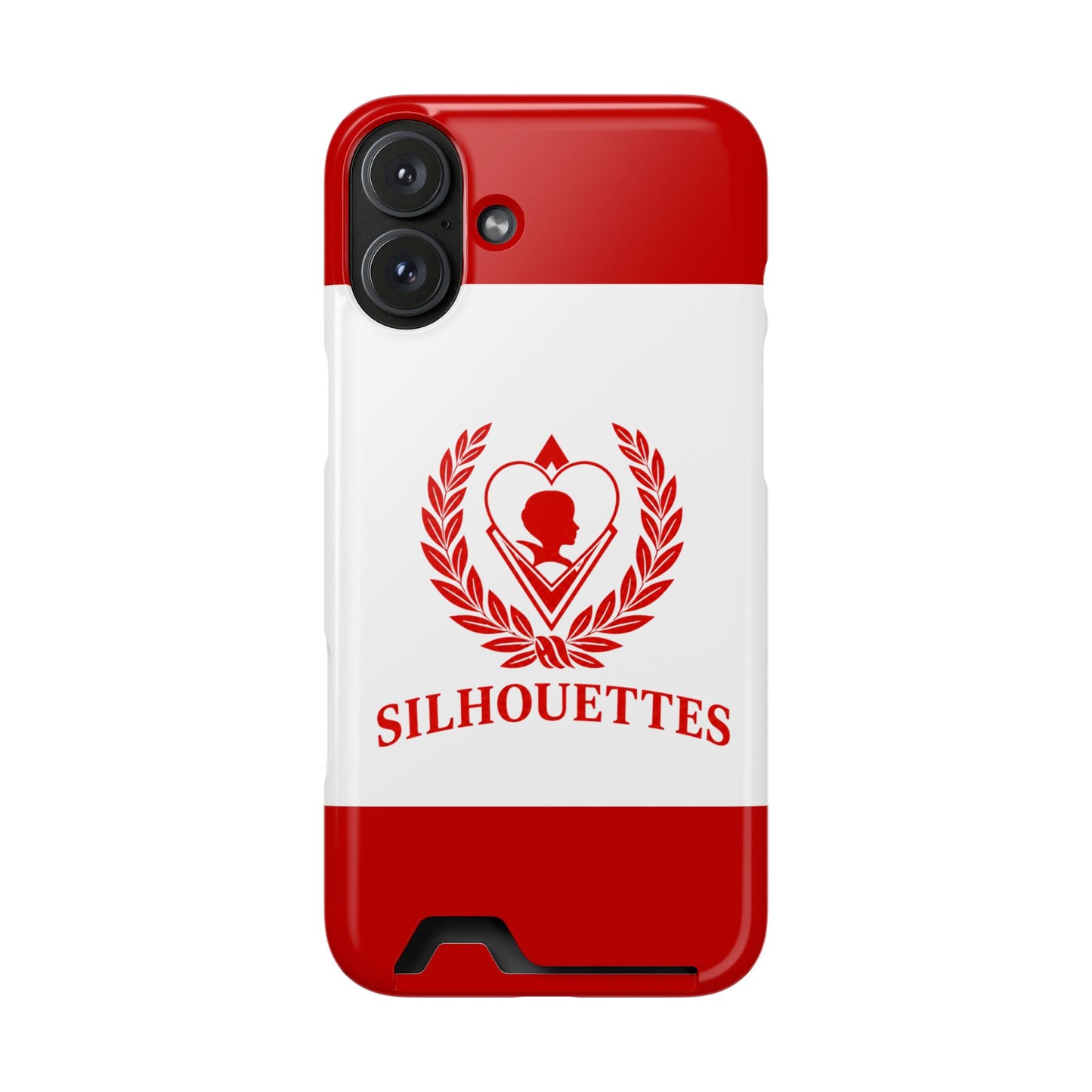 Silhouettes Slim Wallet Phone Card Case