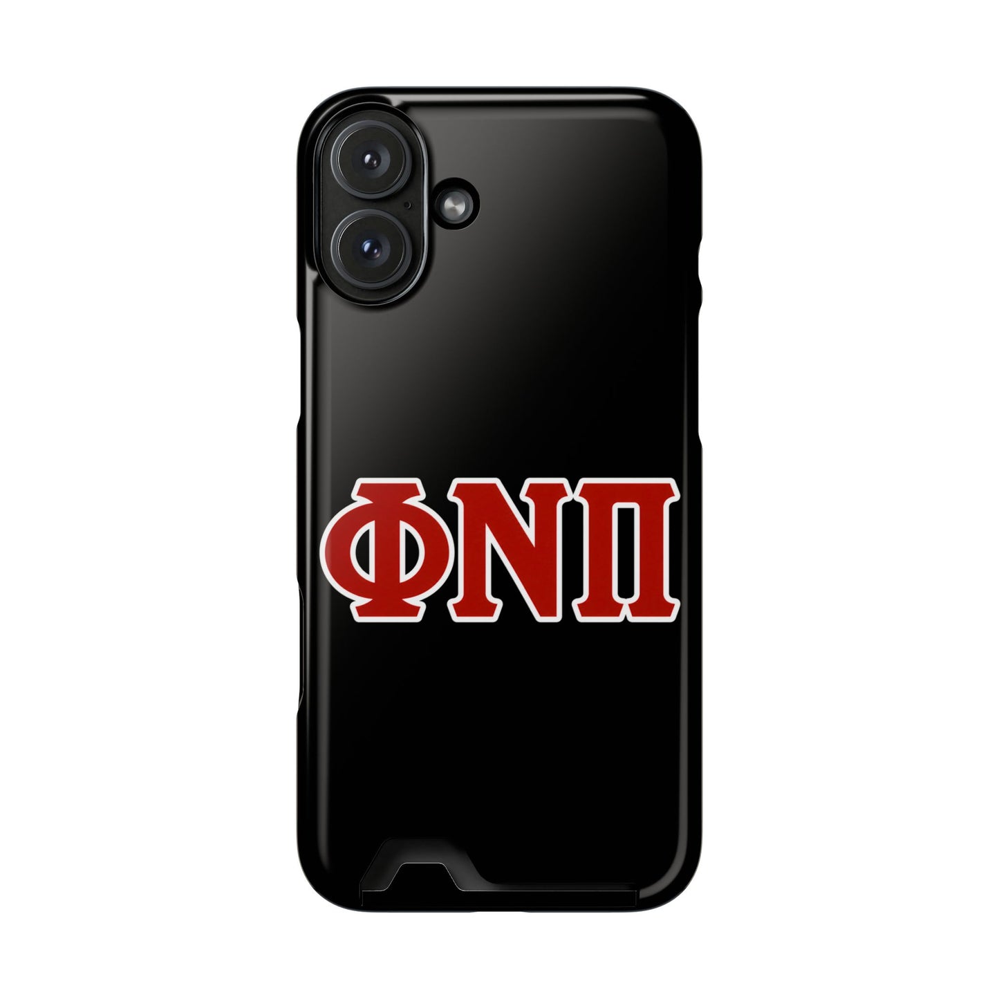 Phi Nu Pi Slim Wallet Phone Card Case