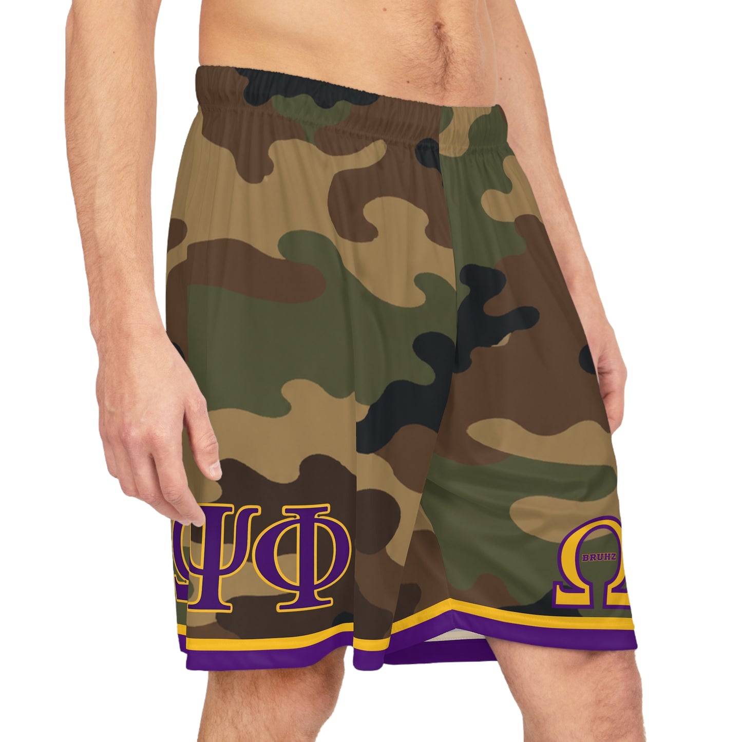 Omega Camo Basketball Shorts