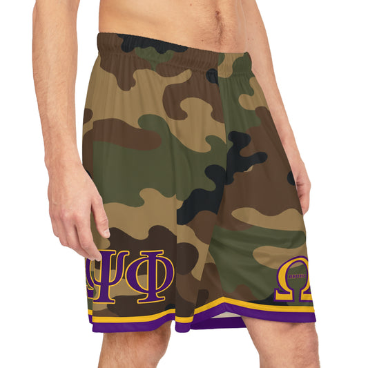 Omega Camo Basketball Shorts