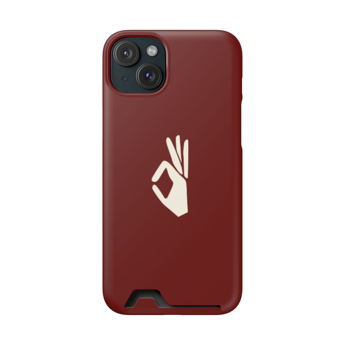 Yo NUPE Phone Case - Crimson & Cream