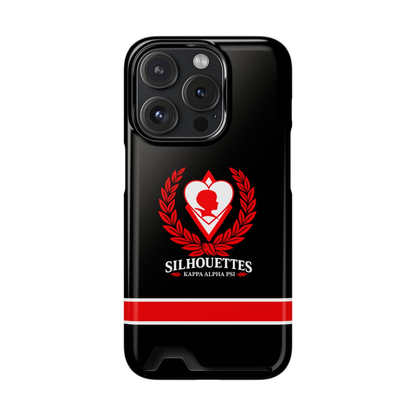 Silhouettes Slim Wallet Phone Card Case