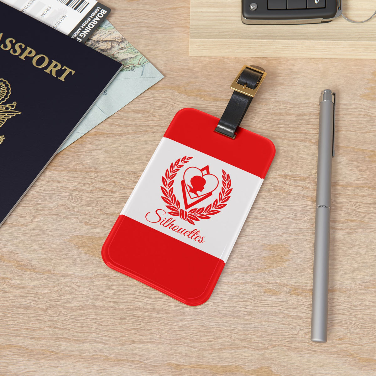 Silhouettes Luggage Tag