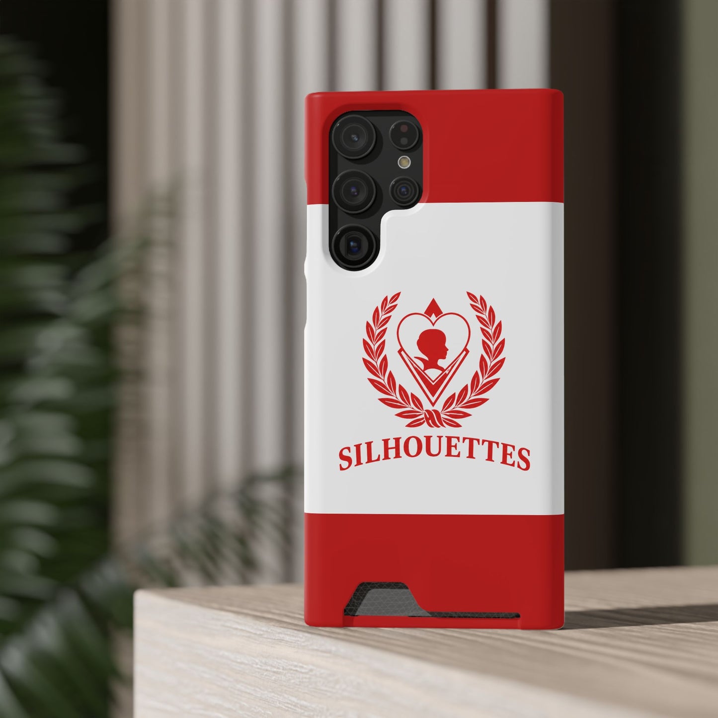 Silhouettes Slim Wallet Phone Card Case