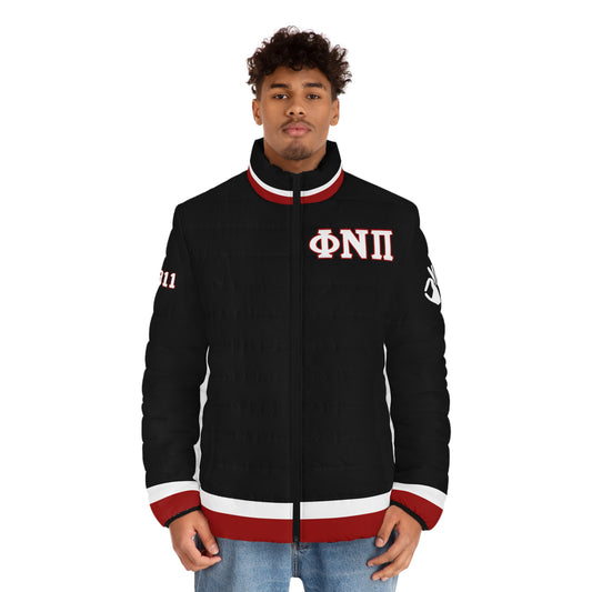 Phi Nu Pi Puffer Jacket