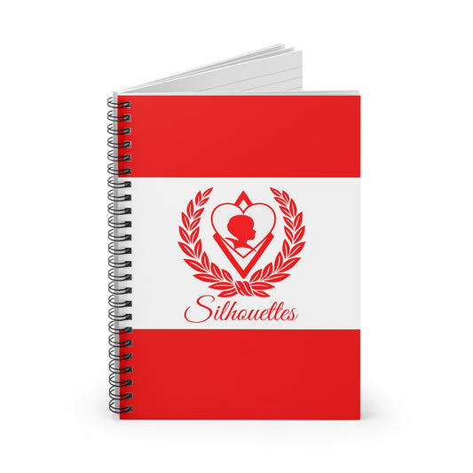 Silhouettes Spiral Notebook