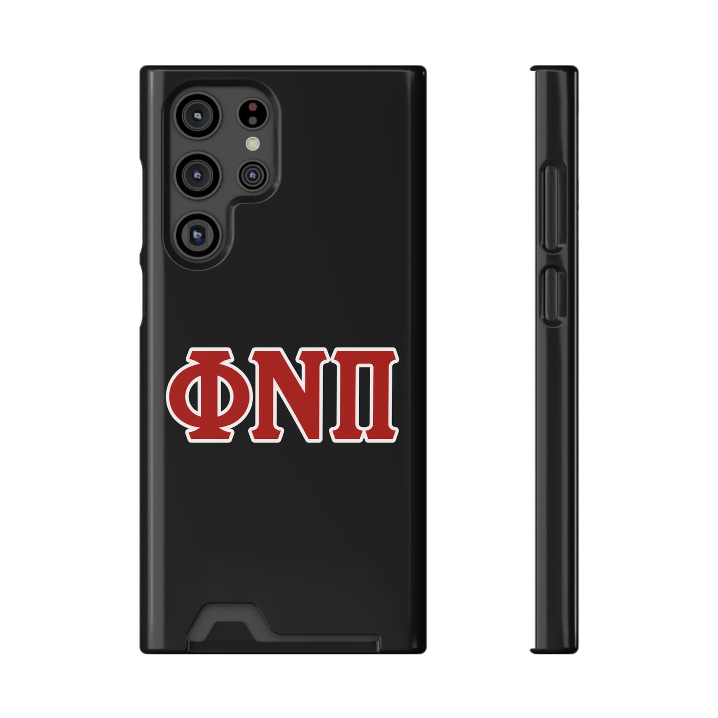Phi Nu Pi Slim Wallet Phone Card Case