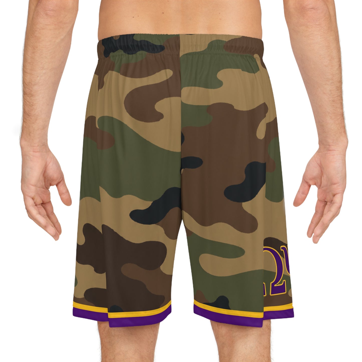 Omega Camo Basketball Shorts