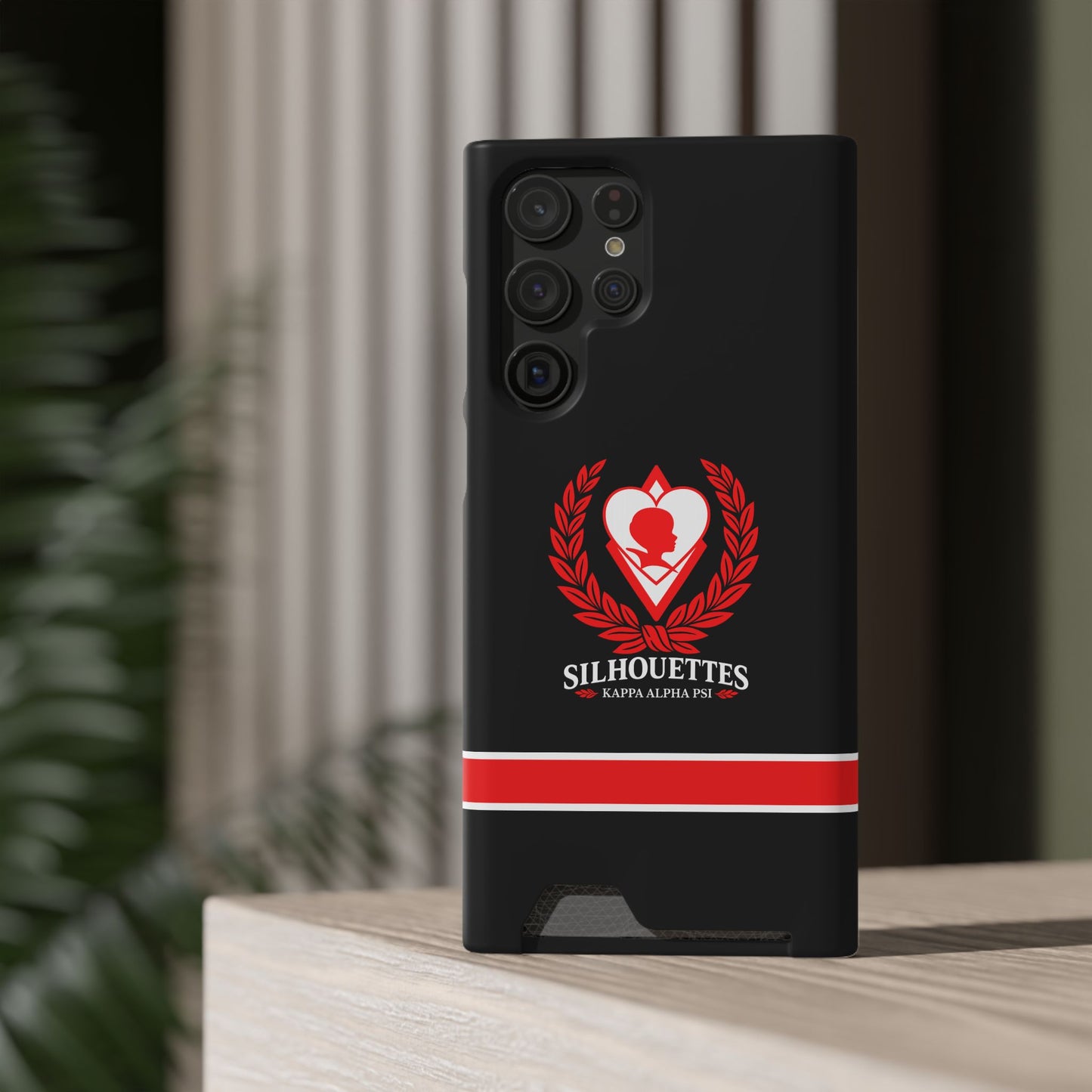 Silhouettes Slim Wallet Phone Card Case