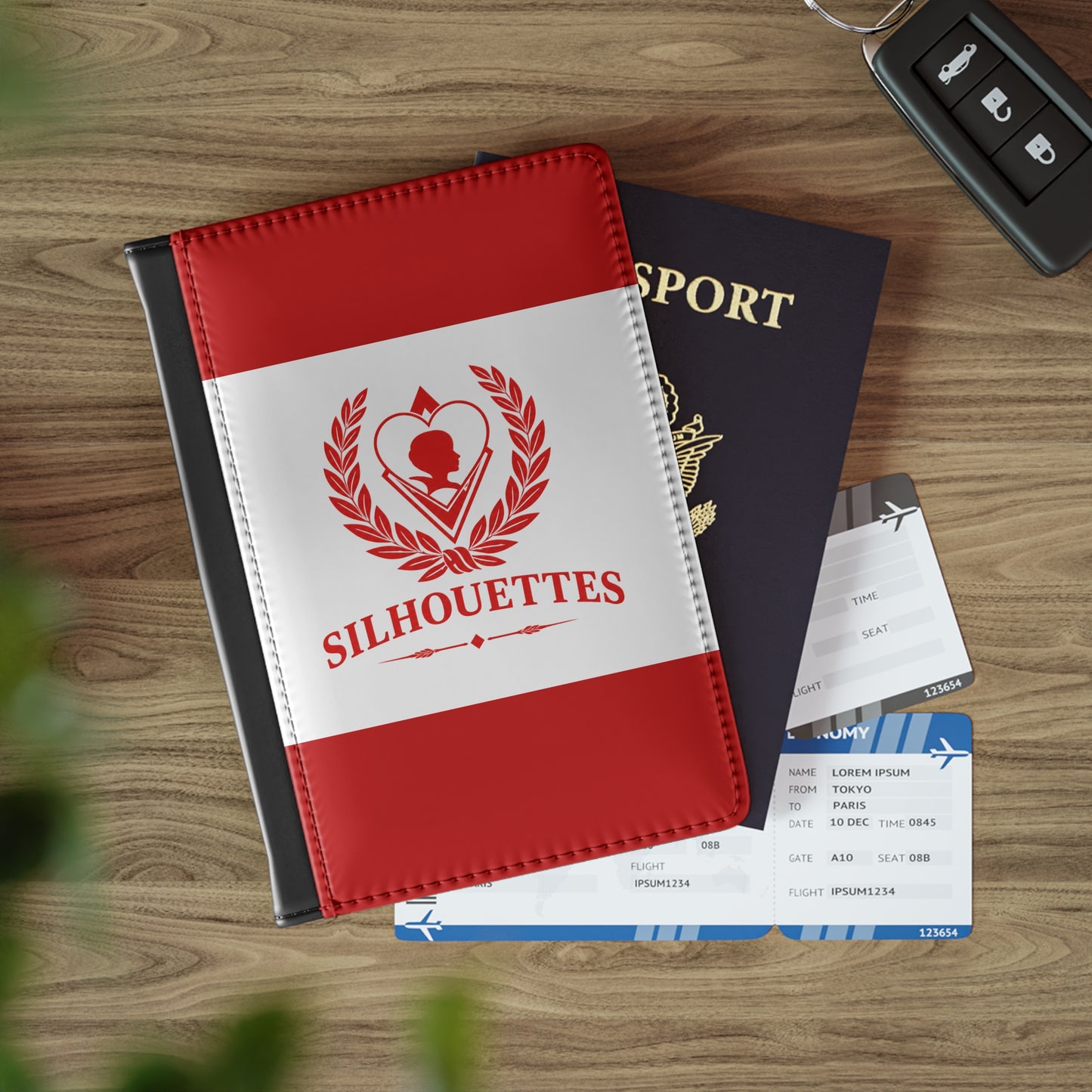 Silhouettes Passport Cover