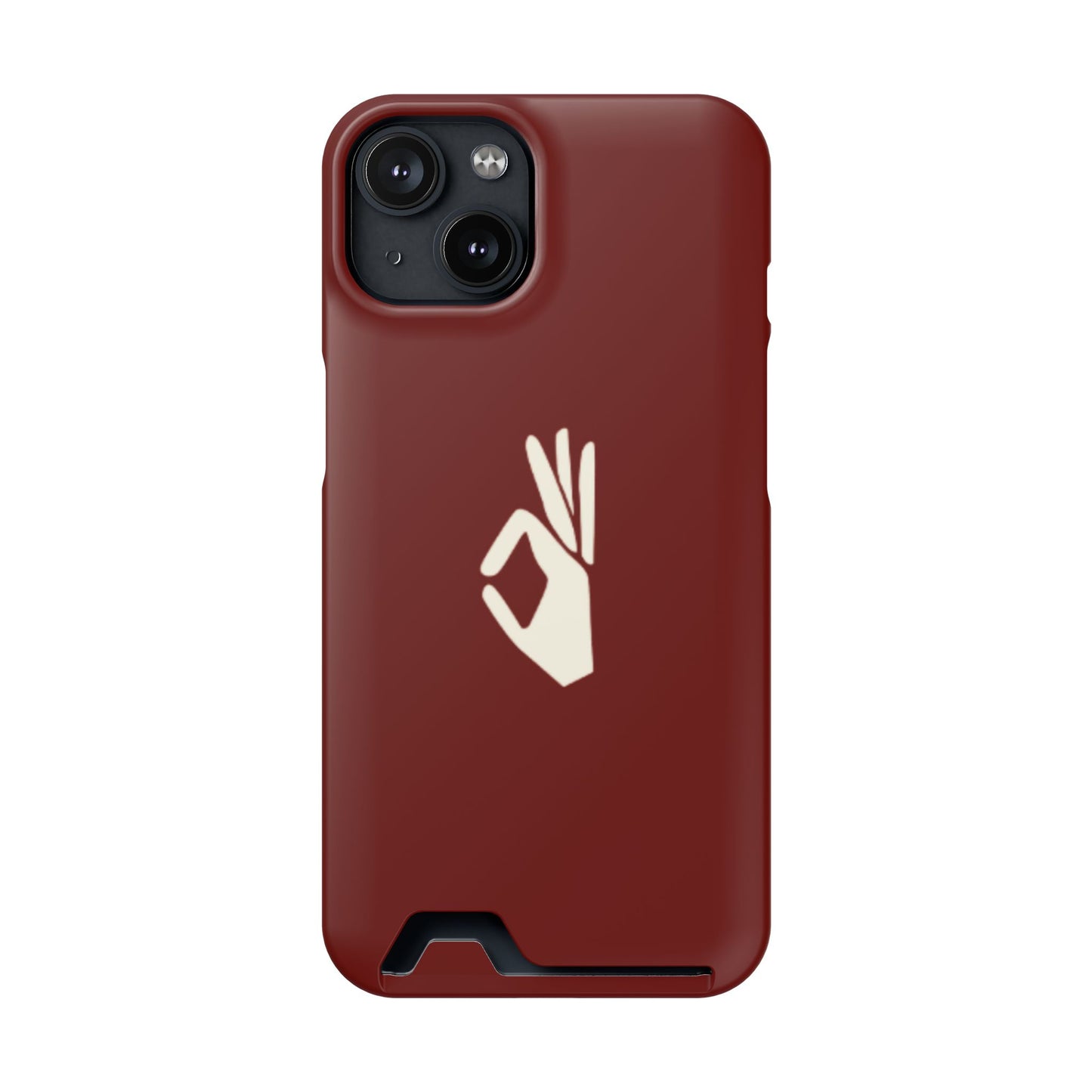 Yo NUPE Phone Case - Crimson & Cream