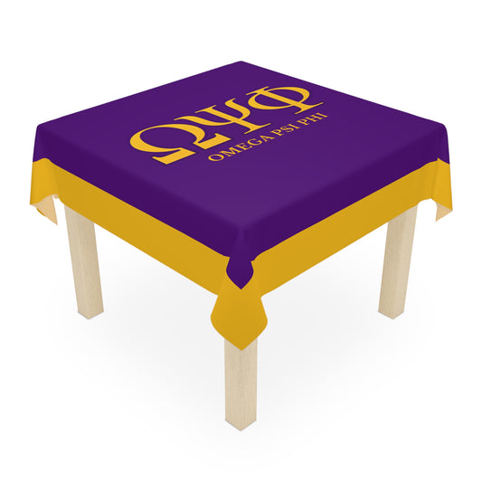 Omega Psi Phi Tablecloth