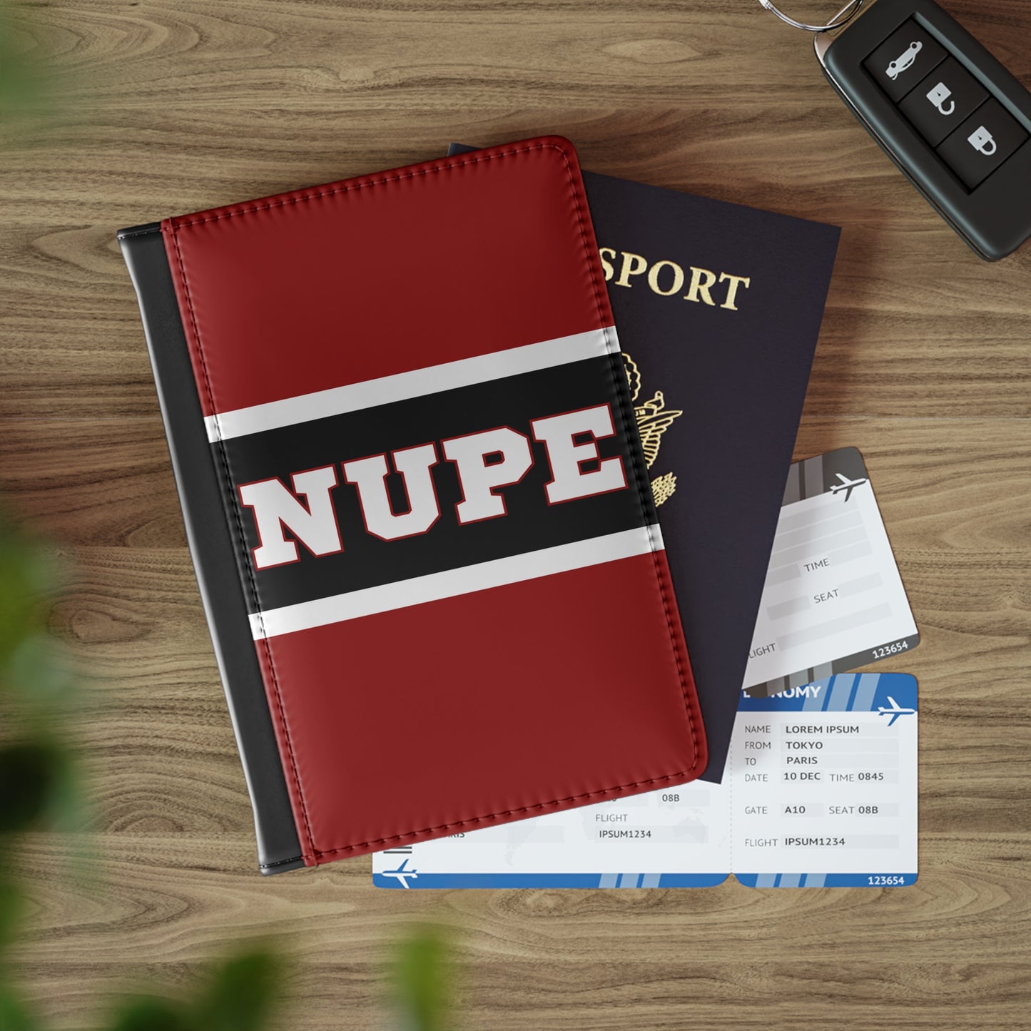 NUPE Piety Passport Cover