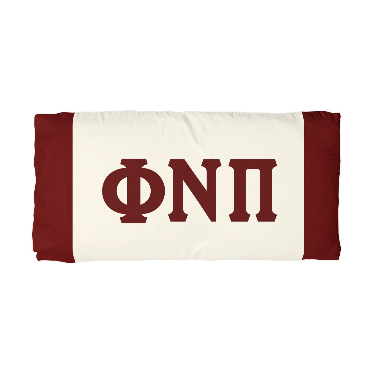 Phi Nu Pi Crimson Pillow Case 2.0