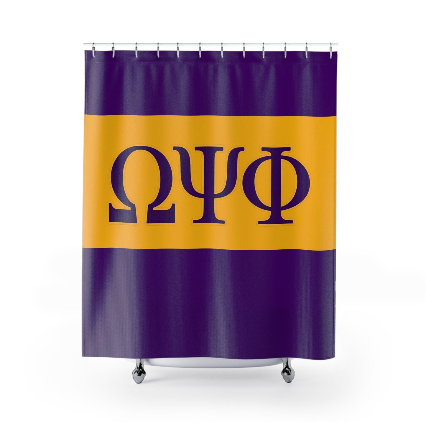 Omega Psi Phi Shower Curtain