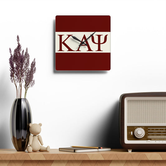 Kappa Square Wall Clock