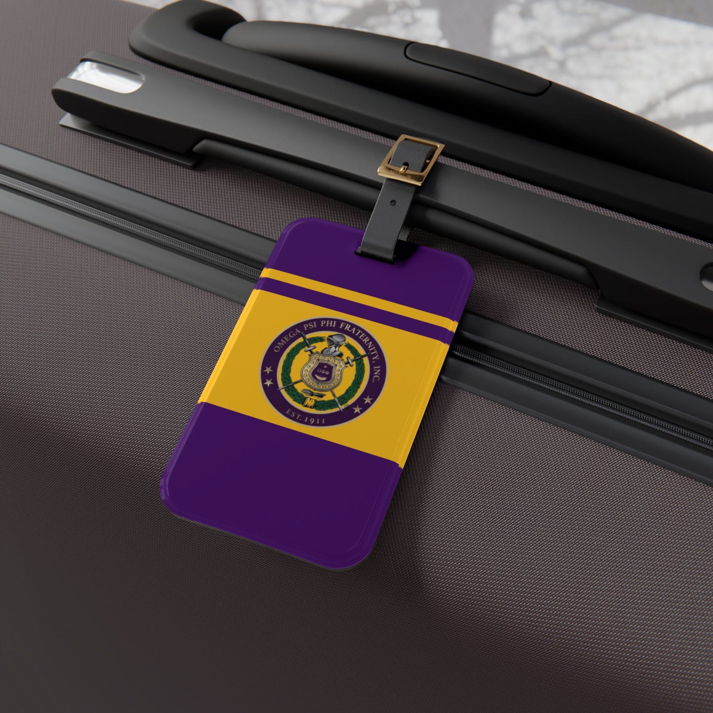 OPP Crest Luggage Tag