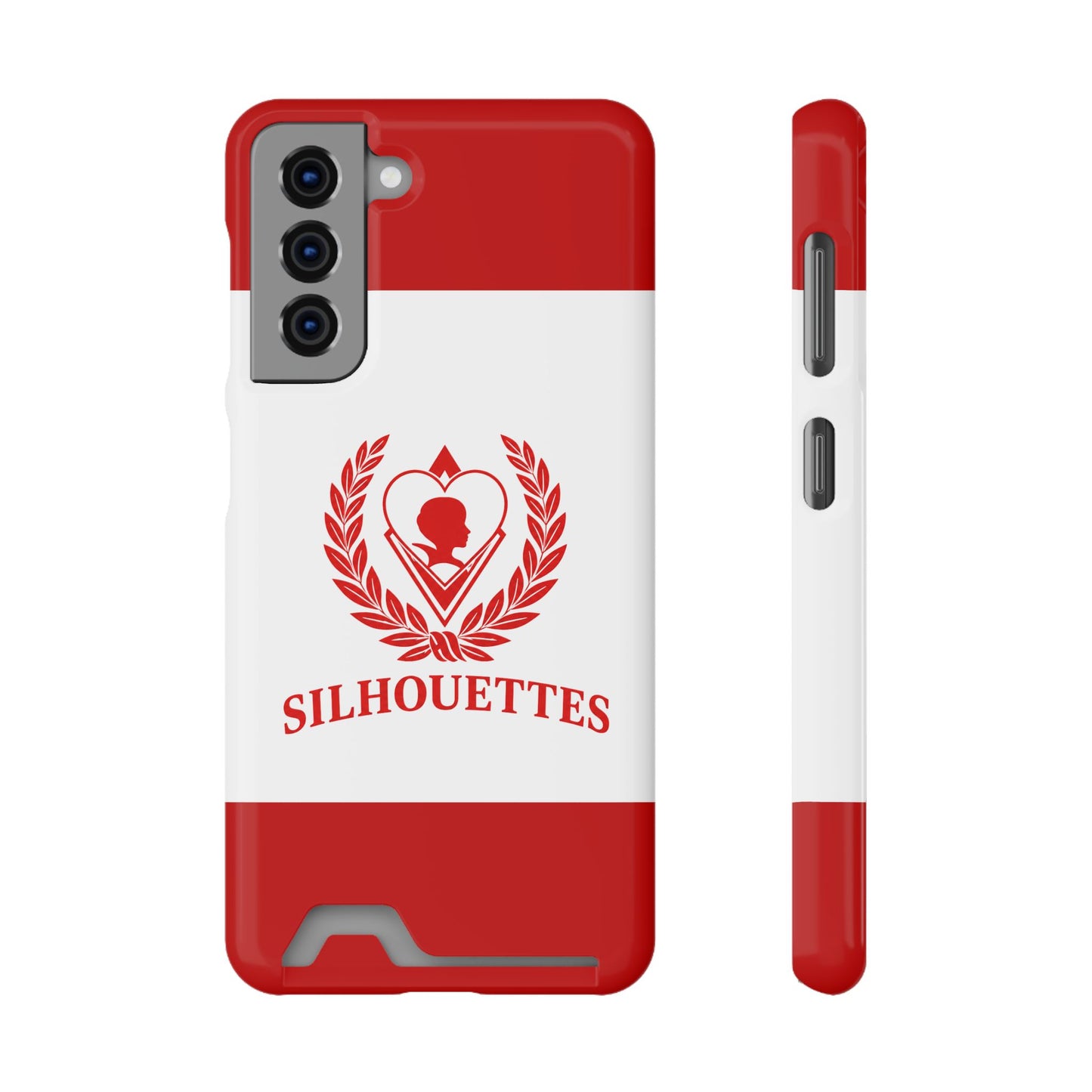 Silhouettes Slim Wallet Phone Card Case