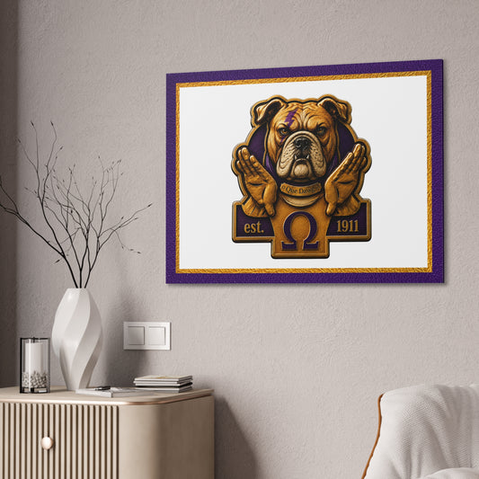 Que Dawg Horizontal Wall Canvas