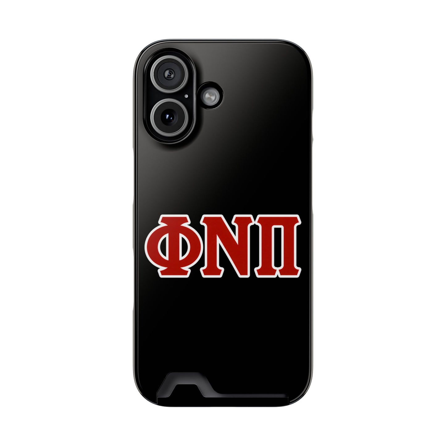 Phi Nu Pi Slim Wallet Phone Card Case