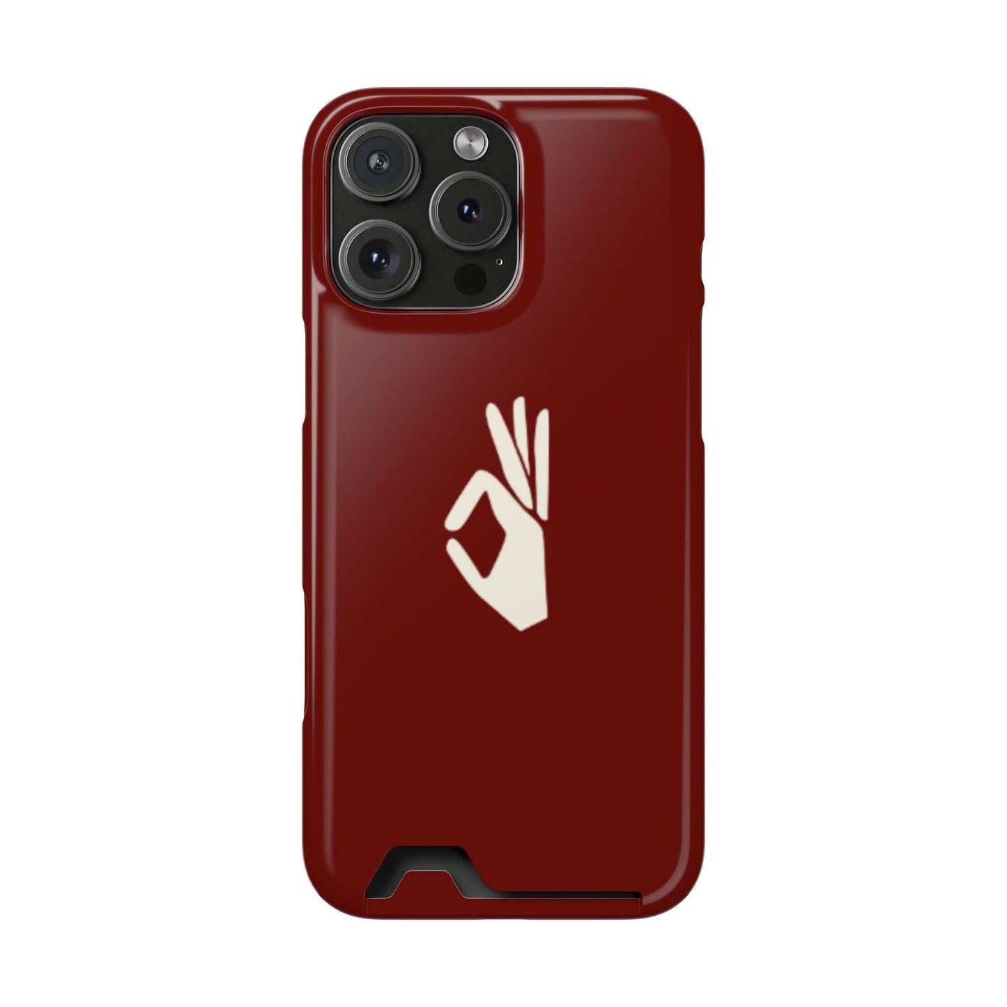 Yo NUPE Phone Case - Crimson & Cream