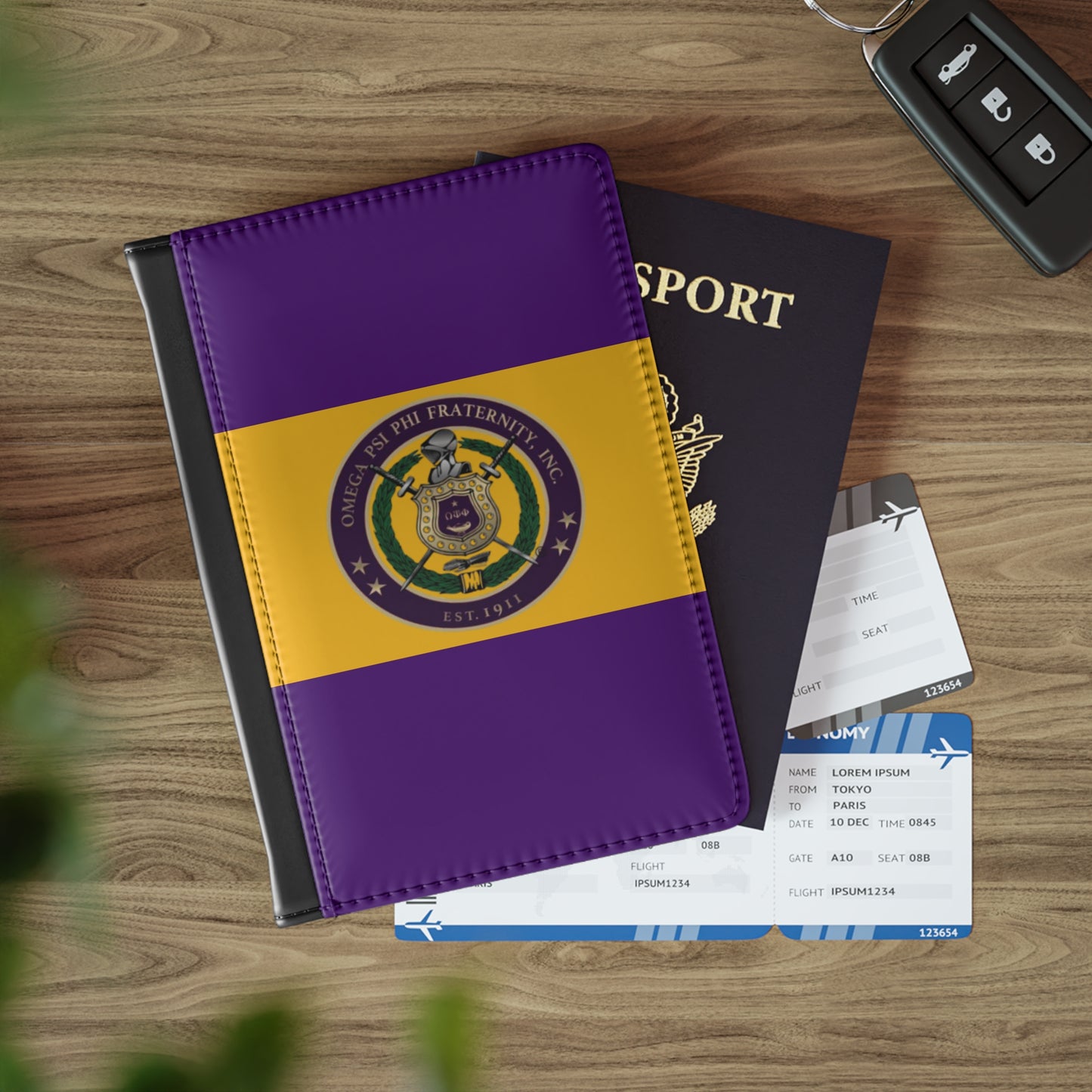 OPP Crest Passport Cover