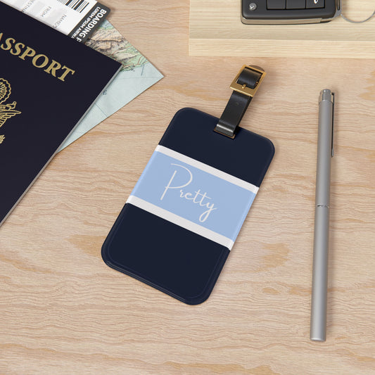Pretty Jxn Acrylic Luggage Tag