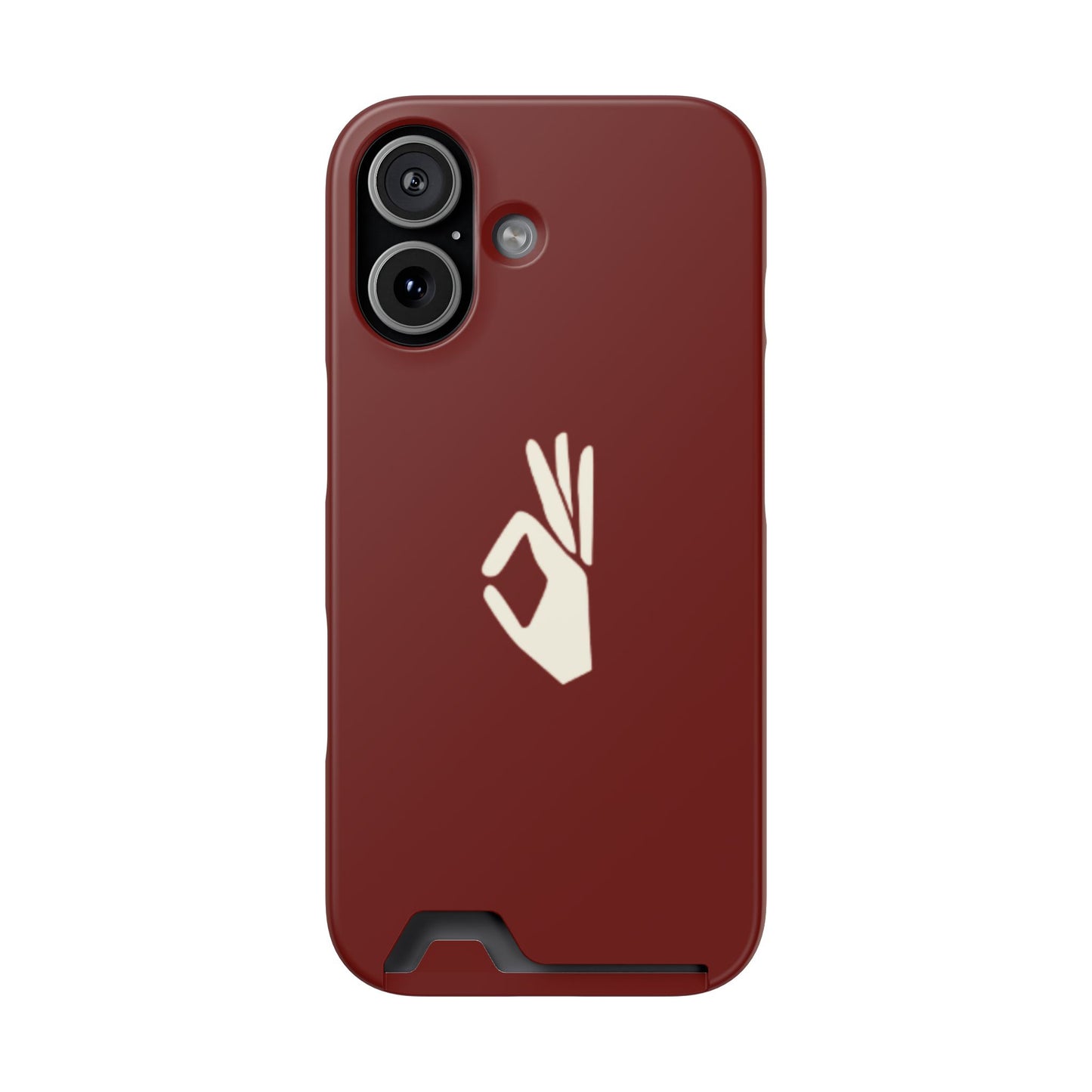 Yo NUPE Phone Case - Crimson & Cream
