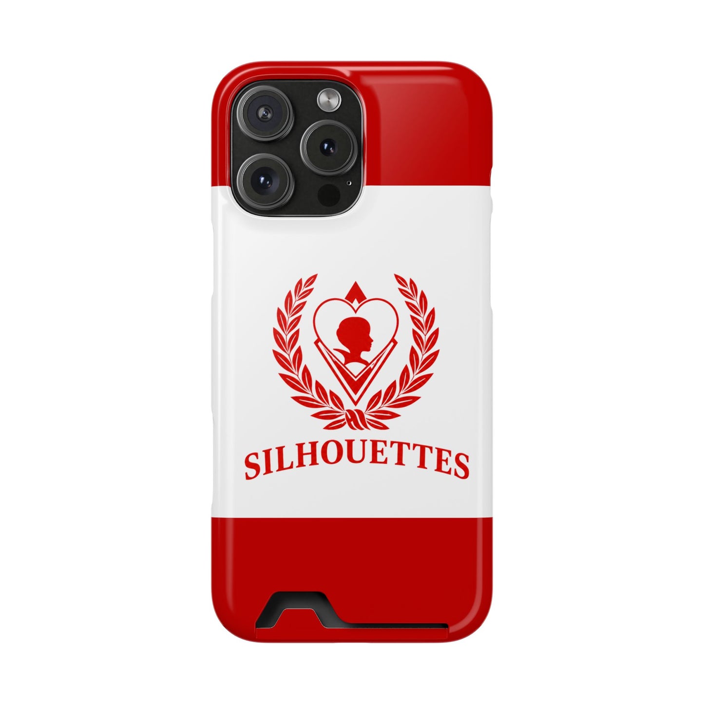 Silhouettes Slim Wallet Phone Card Case
