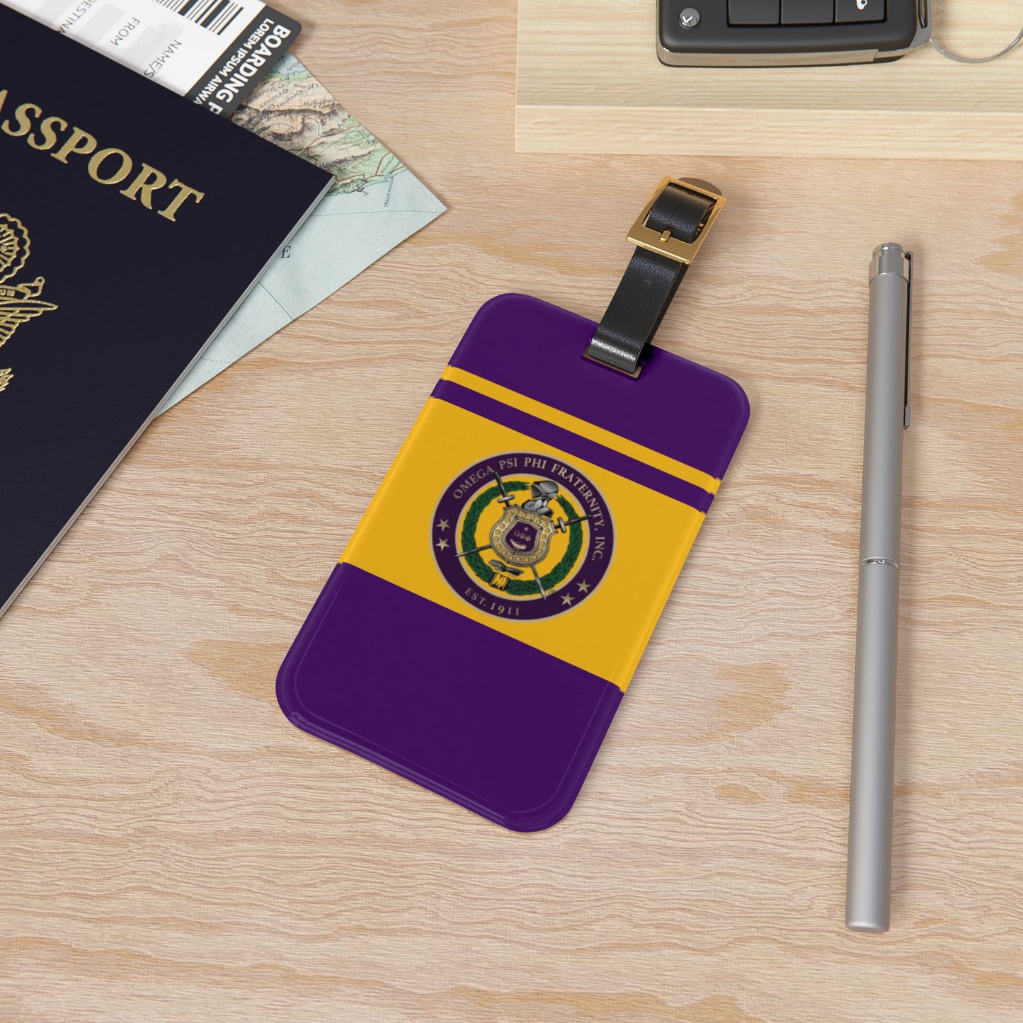 OPP Crest Luggage Tag