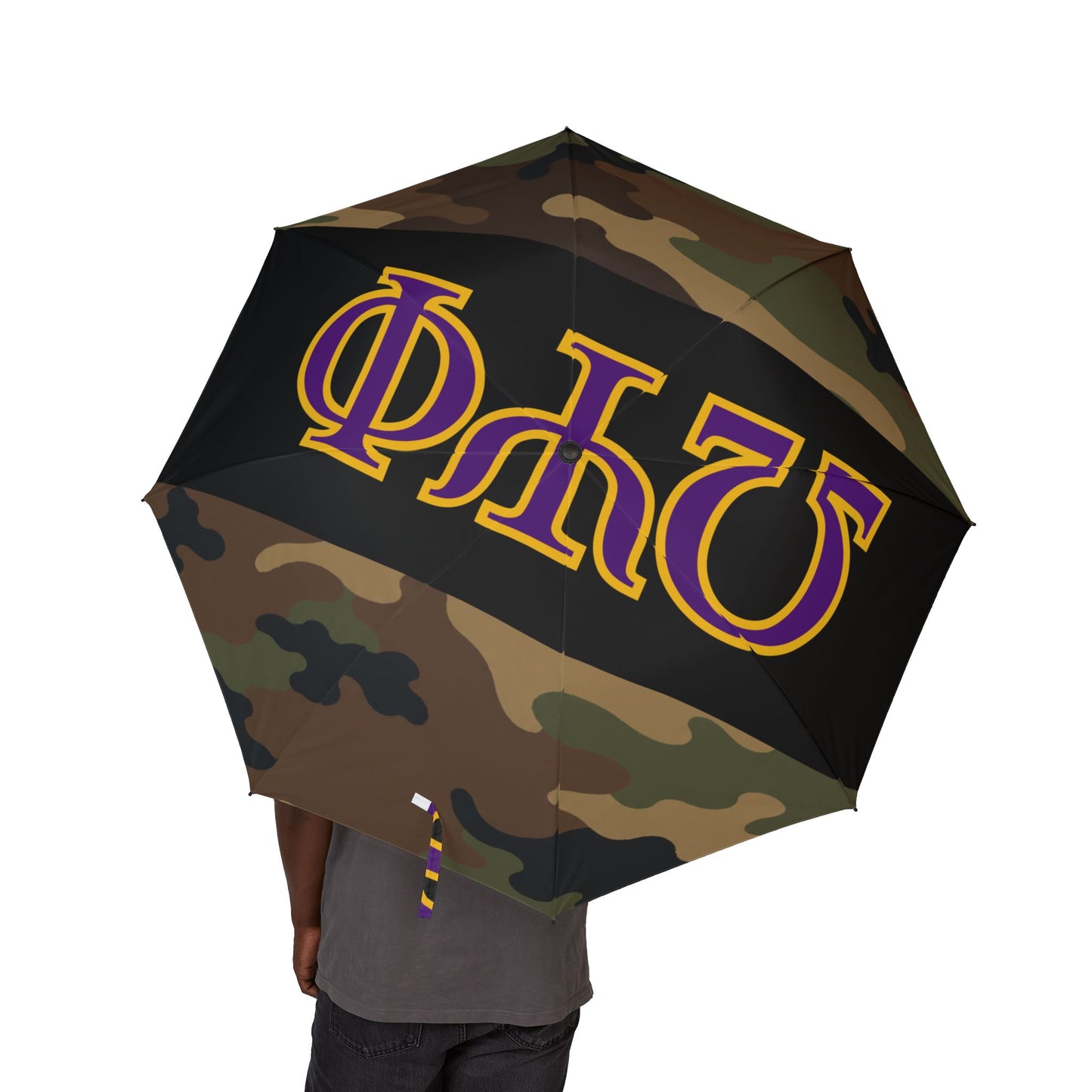 Omega Psi Phi Camo Umbrella
