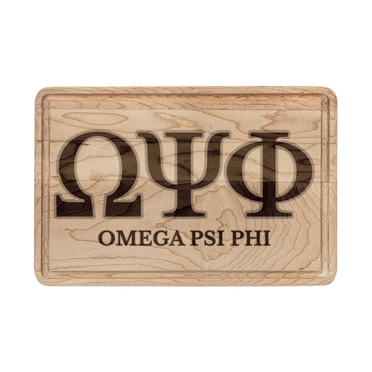Omega Psi Phi Charcuterie & Cutting Board